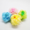 Colorful Cute Animal-Shaped Loofah Mesh Ball Fashionable Kids Shower Scrubbers for Baby Bath Sea Sponge Body Skin Cleaning