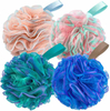 2025 New Soft Bath Bubble Flower Scrub Shower Puff Shower Sponge Loofah Bath-sponge Shower Bouquet Exfoliating Bath Ball