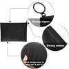 High Quality Custom Nylon Mesh Cosmetic Bag Travel Cosmetic Zipper Pouch Woman Makeup bag For Lady