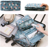Customization High Quality Portable Waterproof Travel Oxford Fabric Makeup Case Cosmetic Bag