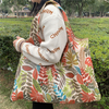 Custom Printing Logo Ripstop Machine Washable 190T Polyester Grocery Folding Tote Bag Reusable Rpet Foldable Shopping Bag