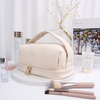 Hot Sales Fashional Pu Wholesale New Travel PU Quilted Cosmetic Bags Set Women Transparent Zipper Makeup Bags