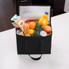 Reusable Thermal Insulated Cooler Bag Grocery Cool Carry Non Woven Lunch Cooler Bag for Food