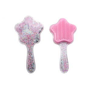 Hot Selling High Quality Unicorn Hair Brush for Girls Air Cushion Comb Plastic Handle Fashionable Laser Lice Comb for Hotel Use