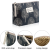 New Products Useful Fashion Eco Canvas Makeup Bags Plain Cotton Zipper Custom Cosmetic Bag With Custom Logo