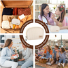 2024 Stock High Quality Quilting Thread Embroidery Travel Makeup Cosmetic Case Cosmetic Bag Portable Artist Storage Bag