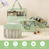 Custom Clear Pvc Travel Wash Bag Toiletry Waterproof Plastic Cosmetic Makeup Bag for Bathroom