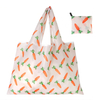 Heavy Duty Expandable Folding Tote Reusable 190t/210D Polyester Large Foldable Grocery Shopping Bag