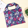 Custom Made Fashion Design Eco Ripstop Grocery Carry Packaging Foldable Recycle Reusable Nylon Fabric Shopping Bag With Logo