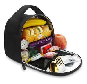 Portable Nylon Insulated Lunch Bag For Women Kids Cooler Thermal bag Lunch Box Ice Pack Tote Food Picnic Lunch Bags for Work