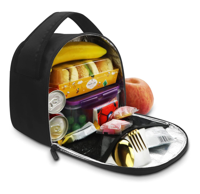Portable Nylon Insulated Lunch Bag For Women Kids Cooler Thermal bag Lunch Box Ice Pack Tote Food Picnic Lunch Bags for Work