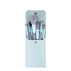 Best Selling 8pcs/set Custom Logo Mini Makeup Brushes Beauty Tools with Plastic Handle for Face Use for Girls