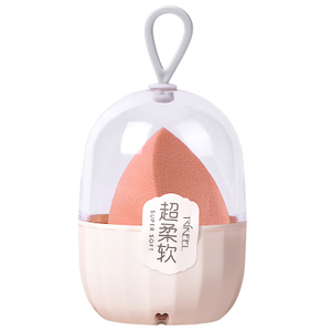 Sponge Makeup Blender With Egg Sustainable Box Cosmetics Soft Beauty Puff Makeup Sponge Puff Custom Colors for Women Makeup