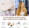 2024 Stock High Quality Quilting Thread Embroidery Travel Makeup Cosmetic Case Cosmetic Bag Portable Artist Storage Bag
