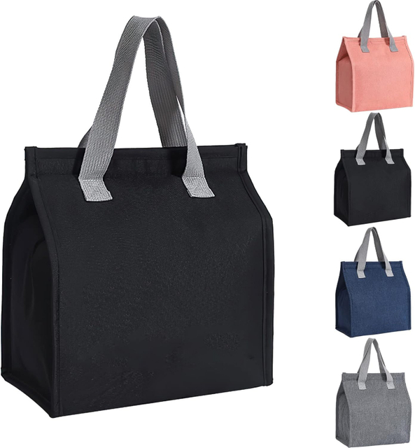 Portable OEM Eco-Friendly Cooler Bag Customized Durable Insulated Non Woven Tote Lunch Thermal Cooler Bag