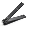 Beauty Wholesale Gift Carbon Steel Small Finger Cutter Big Nail Clipper Professional 3pcs Black Men Nail Clipper Set