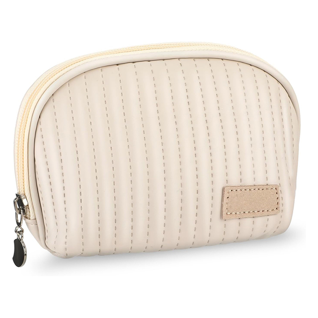 2024 Stock High Quality Quilting Thread Embroidery Travel Makeup Cosmetic Case Cosmetic Bag Portable Artist Storage Bag