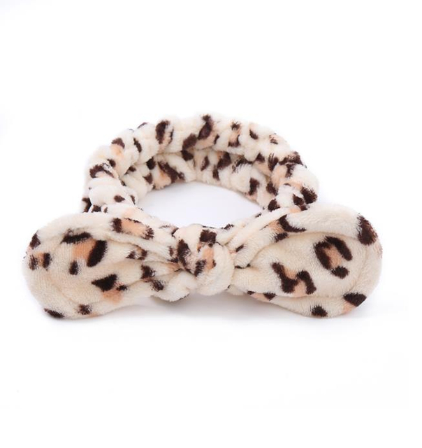 Super Soft Double Layer Wide Elastic Nylon Baby Hair Accessories Top Knot Headband with Big Bowknot Bath Headband for Girls