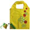 Custom eco Foldable Reusable Large Capacity Grocery Supermarket Folding Polyester Shopping Tote Bag