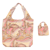 Custom Made Fashion Design Eco Ripstop Grocery Carry Packaging Foldable Reusable Nylon Fabric Shopping Bag with Logo
