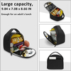 Portable Nylon Insulated Lunch Bag For Women Kids Cooler Thermal bag Lunch Box Ice Pack Tote Food Picnic Lunch Bags for Work