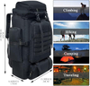 Factory Wholesale Large Capacity 50 Litre Outdoor Sports Backpack Trekking Camping Bag Outdoor Hiking Bag