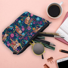 2024 New Custom Logo Fashion Design Pencil Bag Brush Storage Pouch Makeup Bag Travel Cosmetic Bag