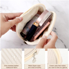 2024 Stock High Quality Quilting Thread Embroidery Travel Makeup Cosmetic Case Cosmetic Bag Portable Artist Storage Bag