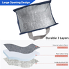 Portable OEM Eco-Friendly Cooler Bag Customized Durable Insulated Non Woven Tote Lunch Thermal Cooler Bag