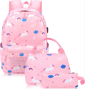 Creative fashion Cartoon schoolbag Cute School Backpack Kids waterproof Nylon School bags for Girl School Supplies