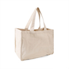 High Quality Custom Canvas Cotton Tote Shopping Bag Fashionable Portable Calico Shopper with Logo Printed