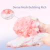 Eco-friendly Soft Mesh Baby Body Bath Cartoon Sponge Shower Puff Kids Cleaning Sponge