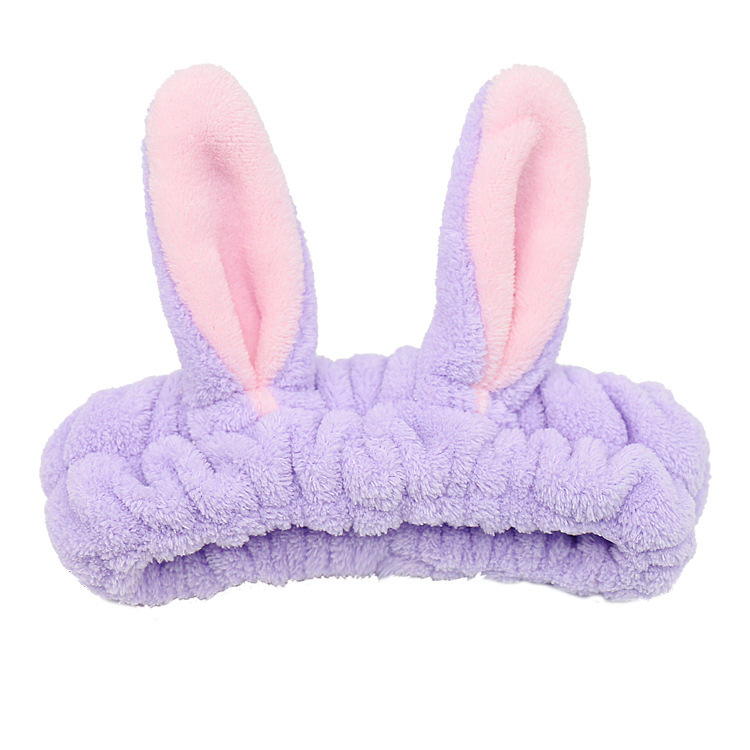 Custom Spa Hair Band Super Soft Bamboo Cotton Flannel Makeup Headband Unisex Fashion Style Terry Towel Cloth
