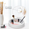 USB Rechargeable LED Cosmetology Mirror Creative Desktop Vanity Lamp for Makeup Commercial Jewelry Storage Foldable Portable