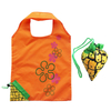 Custom eco Foldable Reusable Large Capacity Grocery Supermarket Folding Polyester Shopping Tote Bag