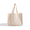 High Quality Custom Canvas Cotton Tote Shopping Bag Fashionable Portable Calico Shopper with Logo Printed