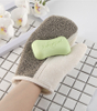 High Quality Body Scrub Gloves Loofah and Sponge Exfoliating Bath Mitt With Peeling Function