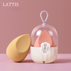 Sponge Makeup Blender With Egg Sustainable Box Cosmetics Soft Beauty Puff Makeup Sponge Puff Custom Colors for Women Makeup