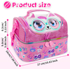 Cute Kids Lunch Bag for Boys Girls Insulated Lunch Bag Student School Lunch Cooler Bags