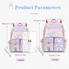 2024 girls logo student cartoon mochilas custom bookbags book children schoolbag backpack kids bag School Bags