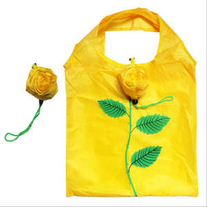 Eco-friendly Foldable Reusable Shopping Tote Bag Folding Shopping Bags for Supermarket Polyester Opp Bag Letter Customized Color