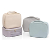 Waterproof Oxford Storage Travel Brush Organizer Make Up Case Toiletry Makeup Bag Cosmetic Bag With Hard Dividers