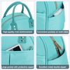 Fashion Cooler Lunch Box Portable Insulated Canvas Lunch Bag Thermal Food Picnic Tote Cooler Bag Lunch Bags