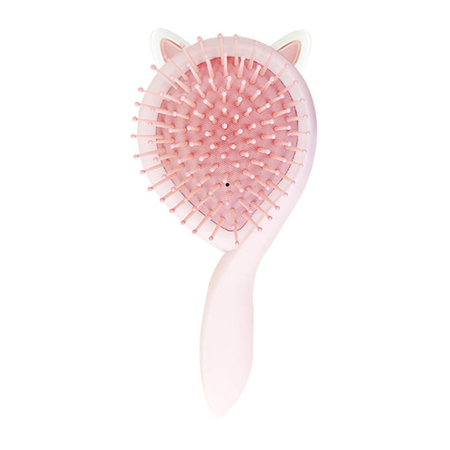 Portable Silicone Shampoo Brush with Long Nylon Handle Fashion Style Magic Head Massage Comb for Baby Bath Home Travel Salon Use