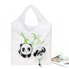Foldable Eco Friendly Nylon Shopping Bag Grocery Recycle Dog Leopard Print Shopper Tote Bag For Supermarket Shopping Promotion